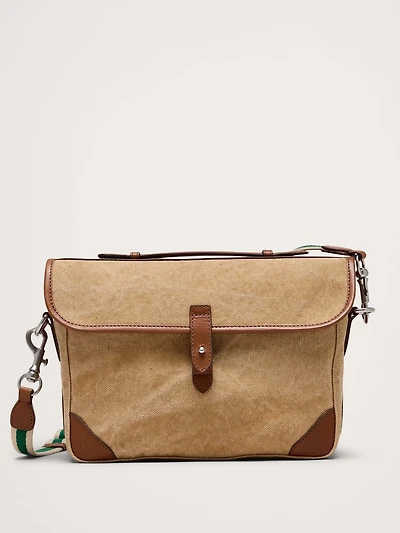 Canvas & Leather Camera Bag