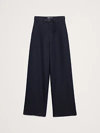 High-Rise Wide-Leg Studio Pant