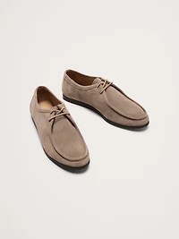 SUEDE DERBY SHOE
