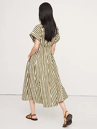 Cotton Poplin Shirt Dress