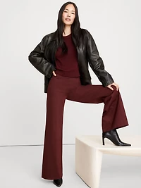 High-Rise Wide-Leg Everywhere Ponte Pull-On Pant