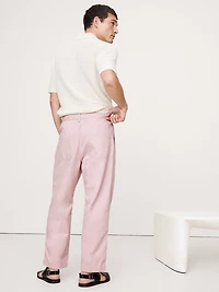 Loose Lightweight Cotton Pull-On Pant