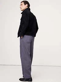 Loose Pleated Chino
