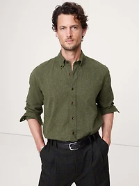 Standard-Fit Flannel Shirt