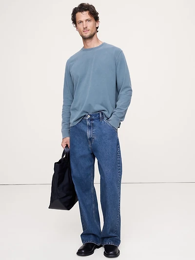 Boxy Heavyweight Cotton T-Shirt