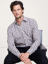 Standard-Fit Wrinkle-Resistant Dress Shirt