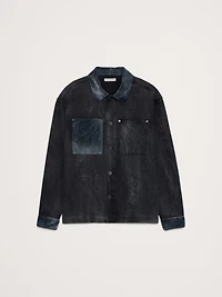 Relaxed-Fit Denim Overshirt