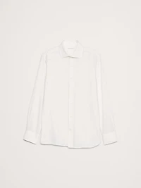 Slim-Fit Cotton-Cashmere Dress Shirt