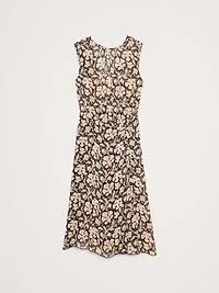 Low-Back Midi Dress