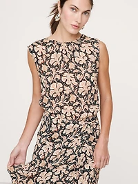 Low-Back Midi Dress