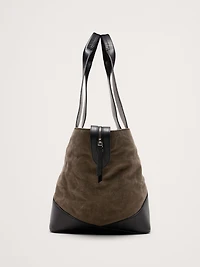 Large Patchwork Medium Zip Tote