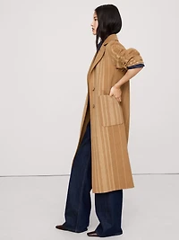 Reversible Double-Faced Top Coat