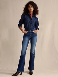 Mid-Rise Flare Jean