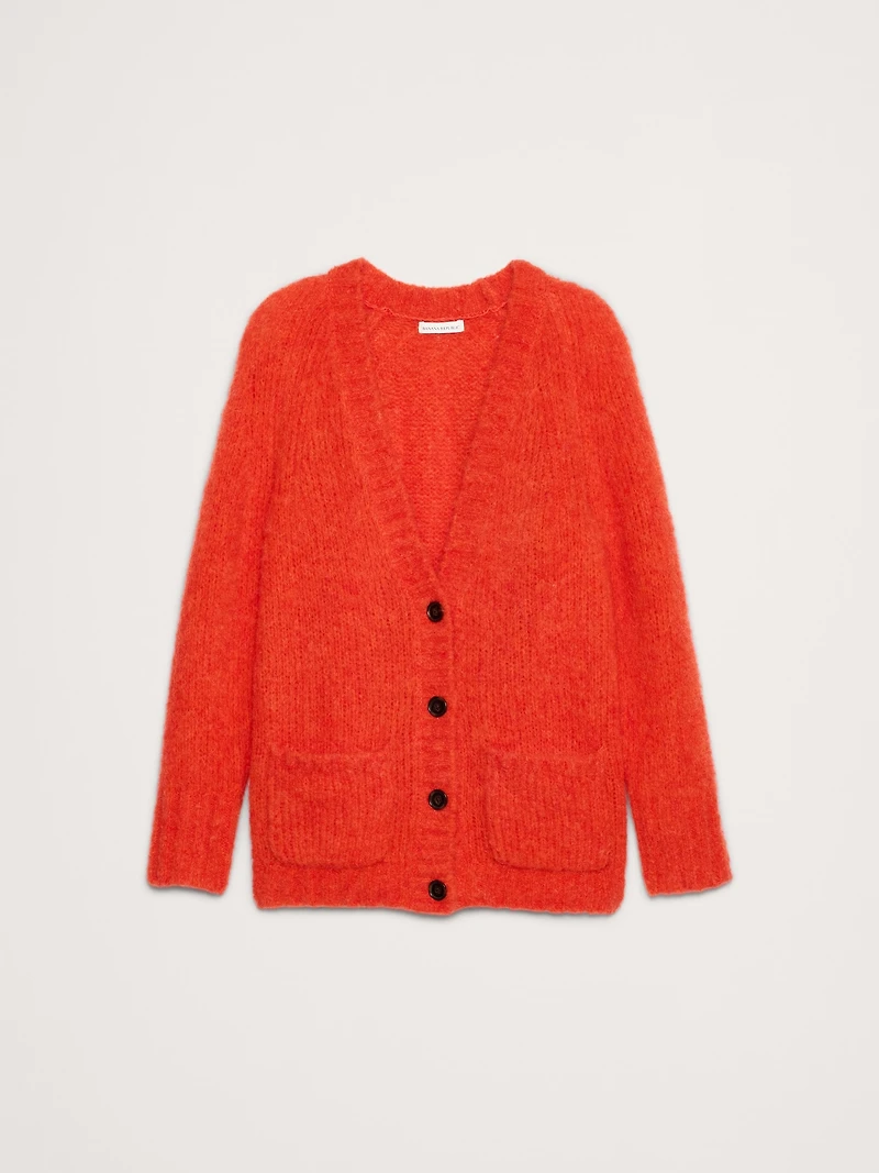 Italian Alpaca-Blend Cardigan