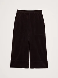 Corduroy Midi Skirt