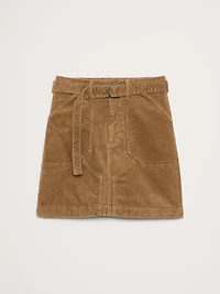 Corduroy Mini Skirt