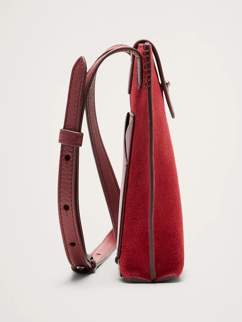 Italian Leather Crossbody Pouch