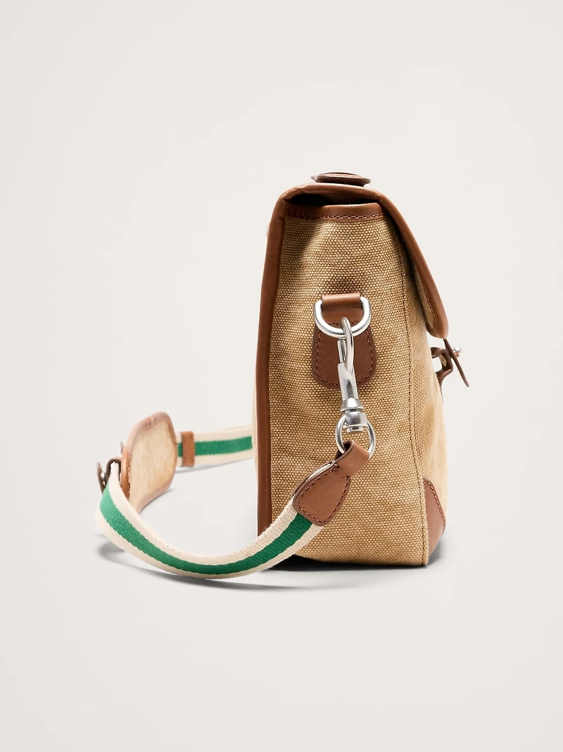Canvas & Leather Camera Bag