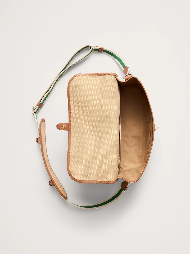 Canvas & Leather Camera Bag