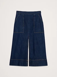 Denim Midi Skirt