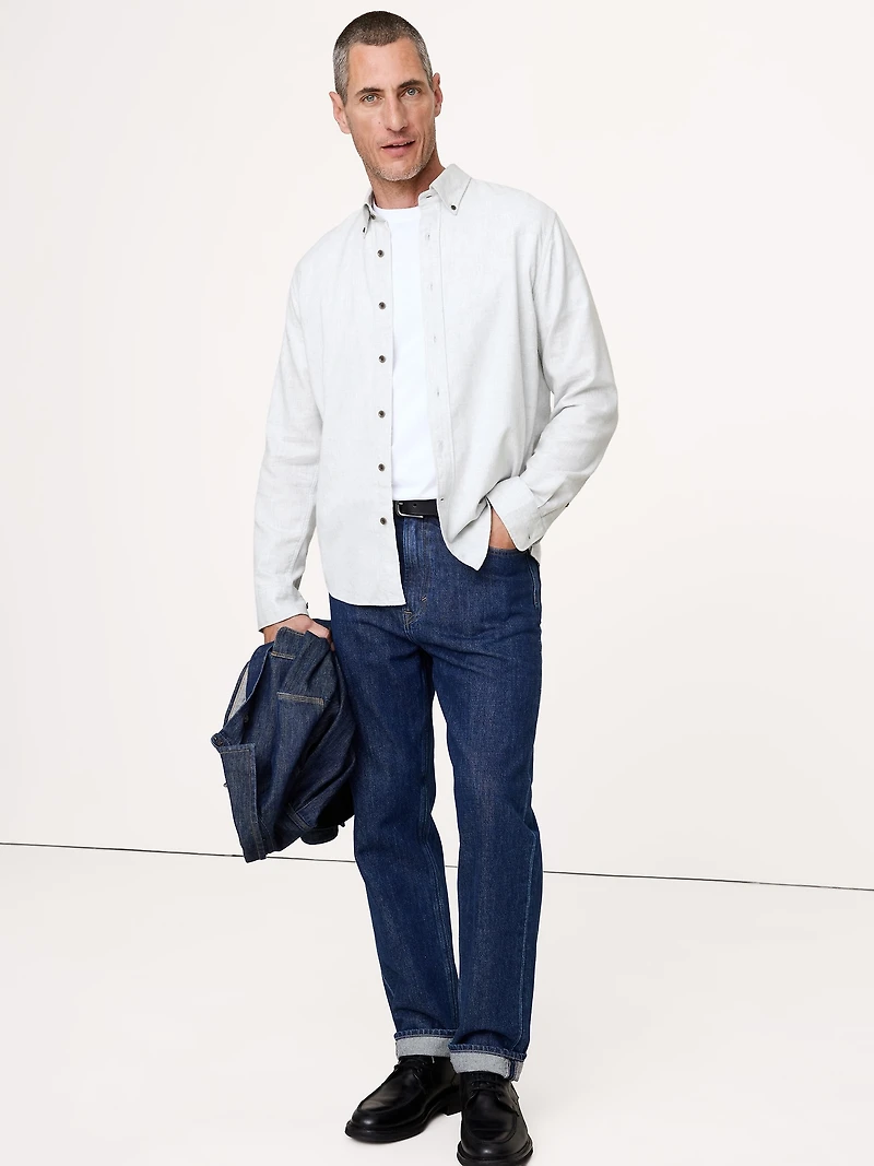 Standard-Fit Flannel Shirt