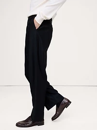 Leather Moc-Toe Loafer