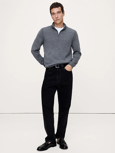 Merino Half-Zip Sweater