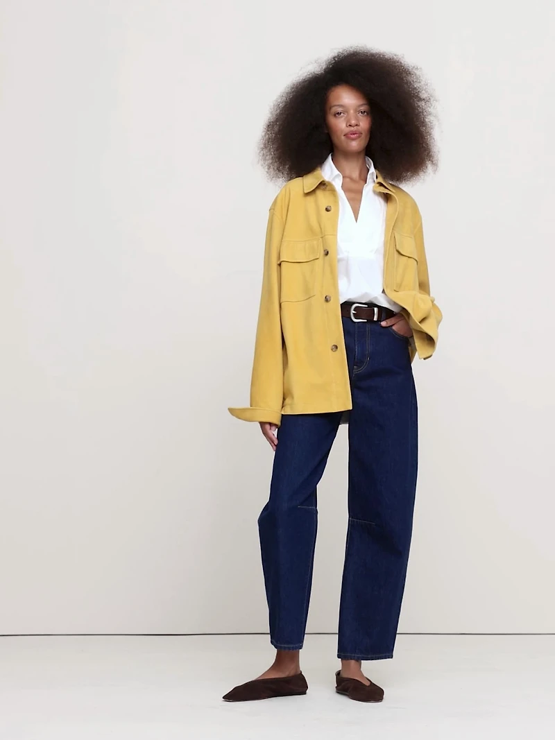 Long-Sleeve Popover Tunic