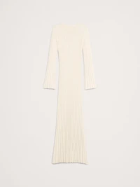 Sculpted Ribbed Maxi Dress