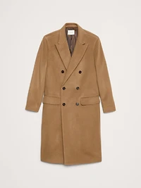 Double-Breasted Top Coat