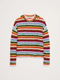 Chunky Cashmere-Silk Sweater