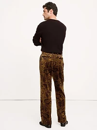 Straight Velvet Pant