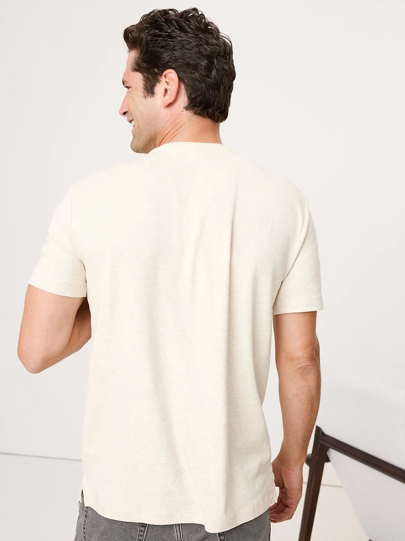 Luxury-Touch V-Neck T-Shirt