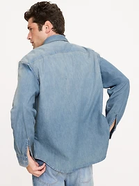 Relaxed-Fit Denim Shirt