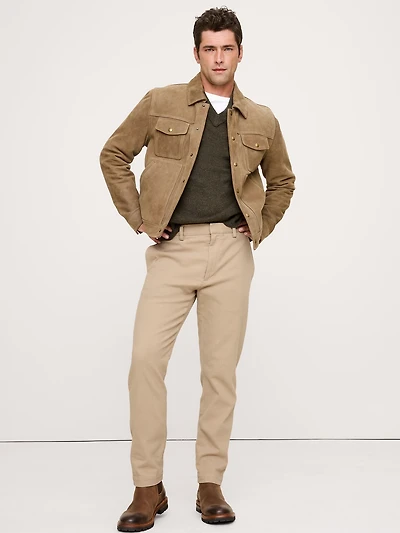 Slim Brushed Traveler Chino