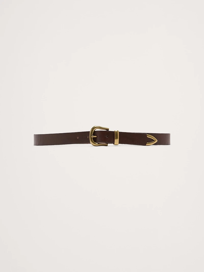 Western Leather Belt