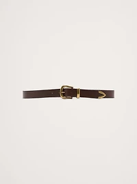 Western Leather Belt