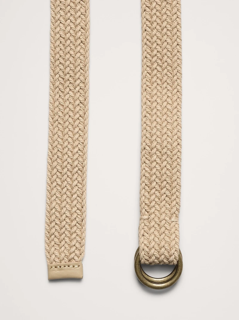 Braided Cotton Belt