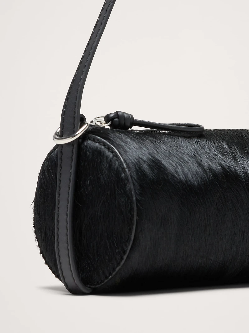 Leather Barrel Bag