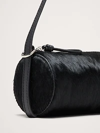Leather Barrel Bag