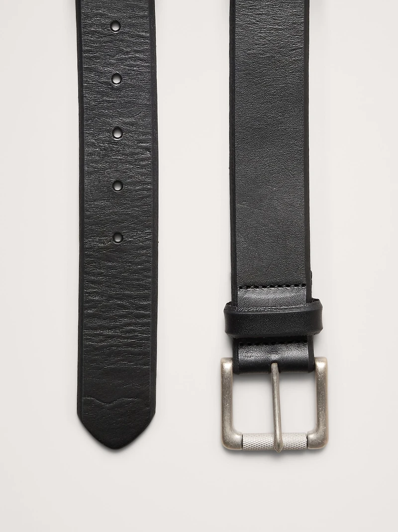 Tumbled Leather Belt