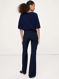 High-Rise Modern Flare Refined Pant