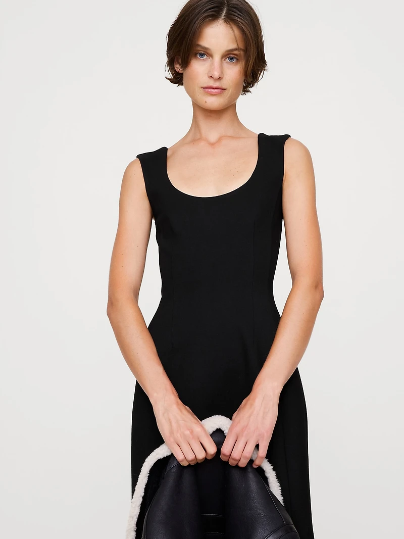 Everywhere Ponte Scoop-Neck Sheath Dress