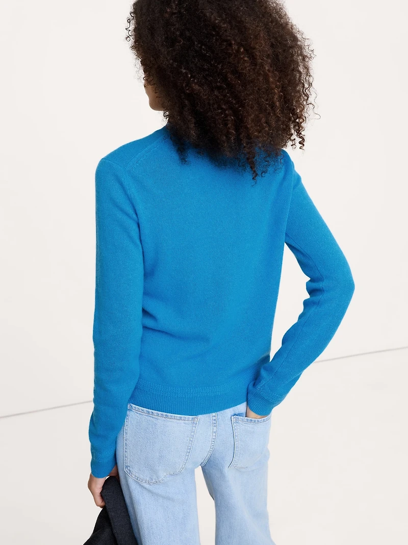 Lightweight Cashmere Crew-Neck Sweater