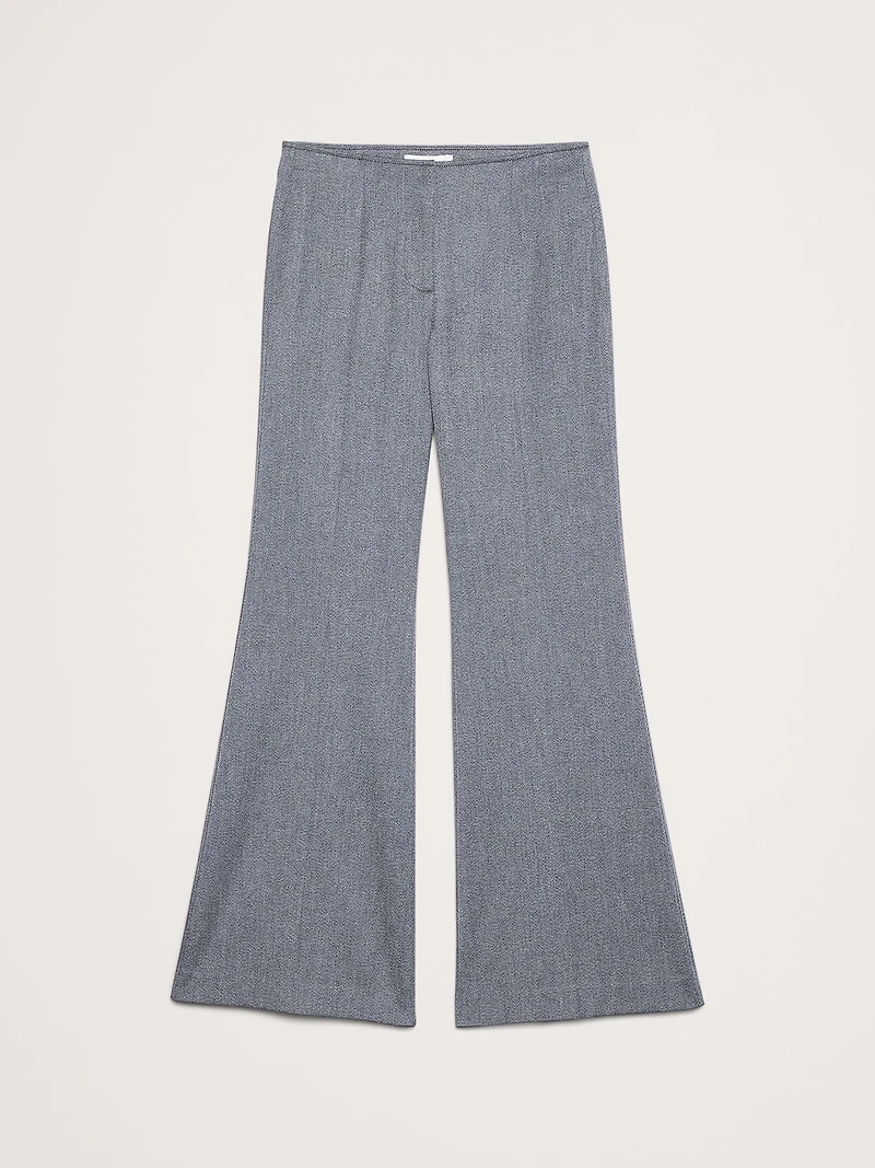 Mid-Rise Flare Pant