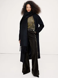 Mesh Crew-Neck Top