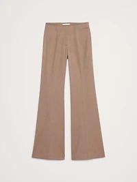 Mid-Rise Flare Italian Twill Pant