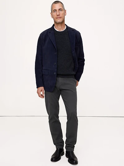 Slim Brushed Traveler Pant