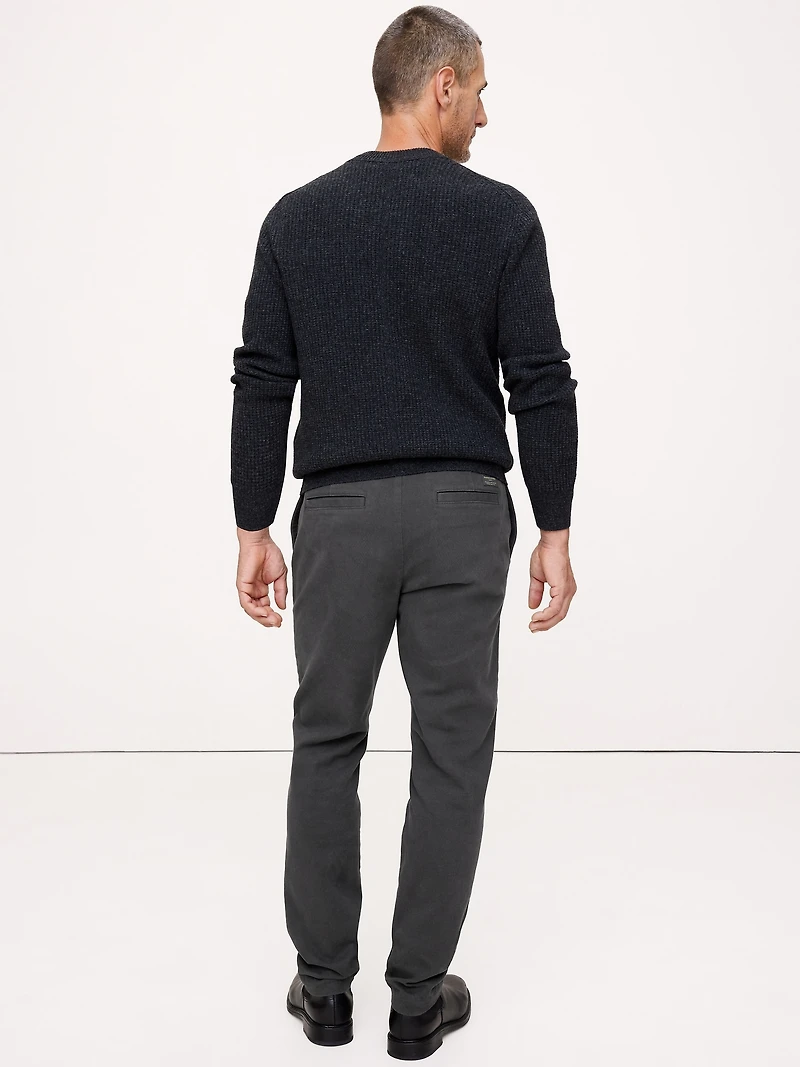 Slim Brushed Traveler Pant
