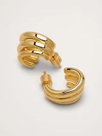 Triple Hoop Earrings